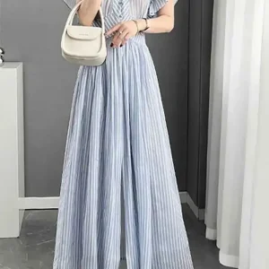 sleeveless backless maxi dress