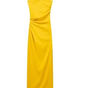 sleeveless backless maxi dress